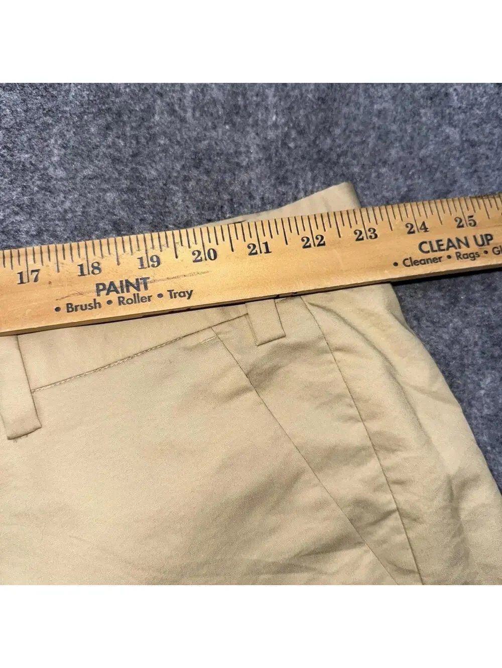 Nautica Navtech Shorts Mens 46 Khaki Performance Stretch Golf Lightweight